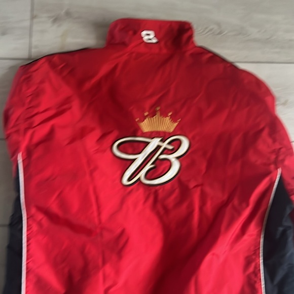 CHASE AUTHENTICS BUDWEISER NYLON JACKET DALE EARNHARDT JR - Picture 4 of 4